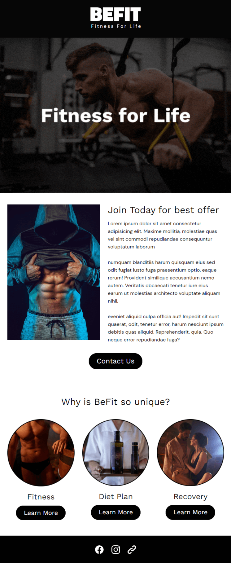 free-fitness-html-email-templates